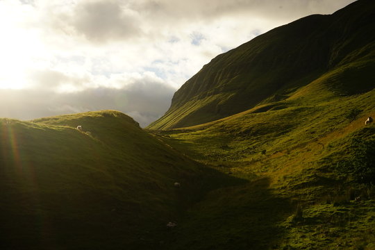 Sonnenuntergang Am Ben Bulben