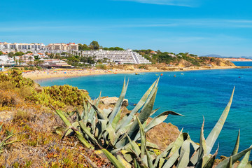 Albufeira coastline. Portugal