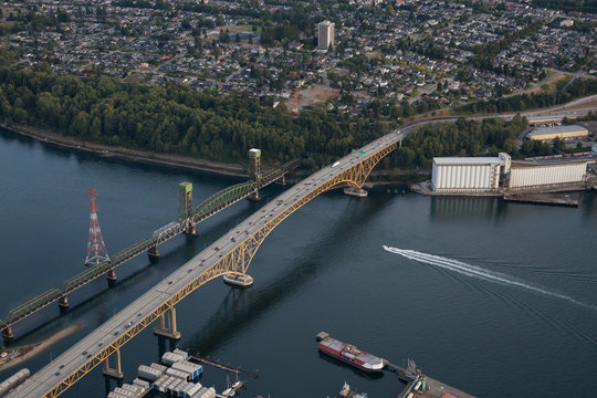 Bridge in North Vancouver, BC, Canada