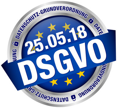 Button Banner "DSGVO" Europa