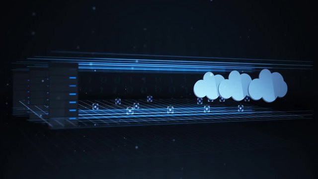 Transferring Data from a Network Server to a Cloud Computing Backup Location