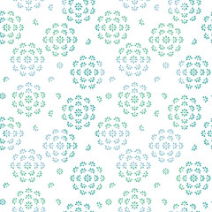 vector background seamless pattern abstract flowers
