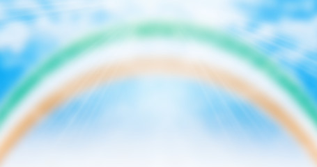 Happy St Patrick's Day Background In Green Colors 3D illustration