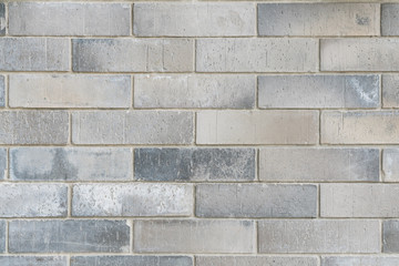 White-Gray vintage brick wall background texture