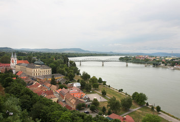 Fototapeta na wymiar Esztergom, city on the Danube, Hungary
