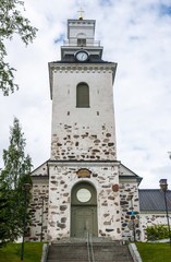 Fototapeta na wymiar Kuopio Cathedral in summer, Kuopio, Northern Savonia, Finland