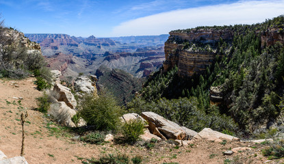 South Rim of Grand Canyon in Arizona