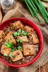 Mapo Tofu - sichuan spicy dish