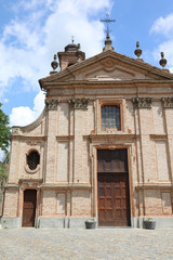 Small Village of Guarene in Piedmont. Italy
