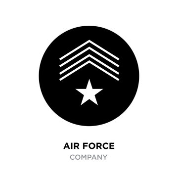 air force logo images,Military emblem icon image, vector illustration design