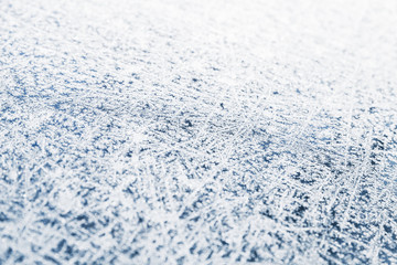 ost pattern on dark ice, background