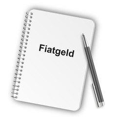 Notizblock Hochformat 05 - Fiatgeld