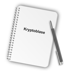 Notizblock Hochformat 05 - Kryptoblase