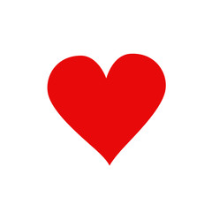 Love, romance, happiness. St. Valentine's Day, Mother's Day. Vector design icons of red hearts.