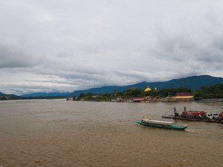 Overlooking Myanmar from the Thailand Border