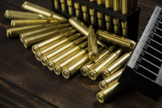 cartridges on the table
