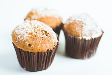 Homemade Autumn Pumpkin Muffin Ready to Eat