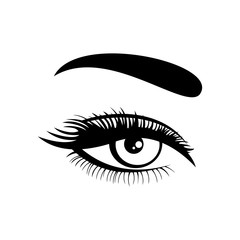 Eye icon. Vector Illustration