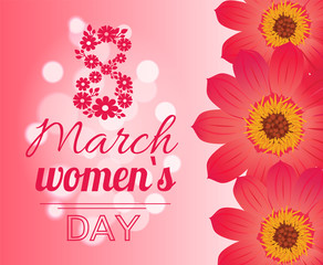 International Womans Day Holiday on Eight of March