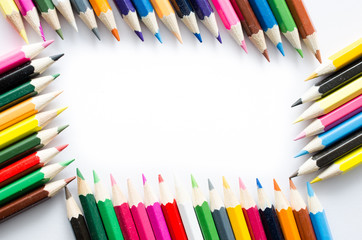 Fototapeta premium pencil frame