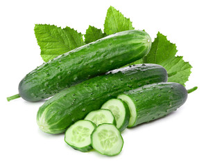 Cucumber and slices