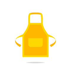 Apron vector isolated