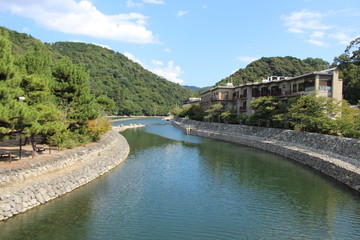 Uji River . Uji . Kyoto Perfection . Japan 