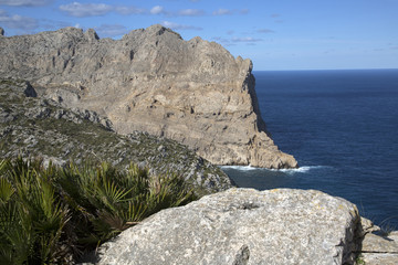 Cliff Landscape on Formentor; Majorca