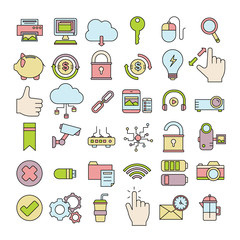 Set of Business Icon,office symbol