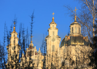 Fototapeta na wymiar Holy Dormition Pochaiv Lavra