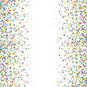 seamless colored confetti background