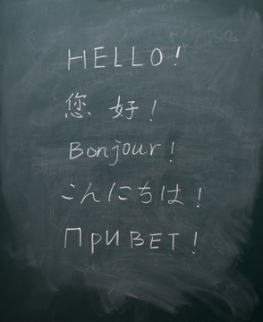 say hello in different languages