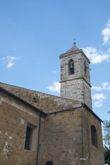 Fototapeta na wymiar Trequanda, Siena, old village