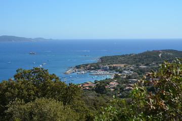Fototapeta na wymiar Porto Pollo, Corse.