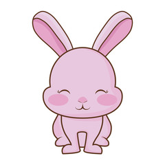 Cute rabbit icon