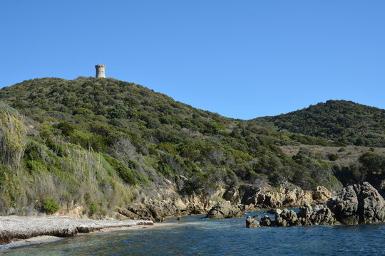 Corse, Tour G&eacute;noise Capannella.