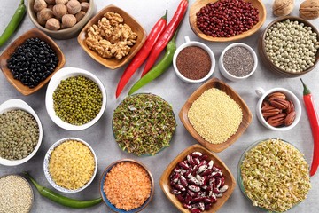 Healthy organic food.