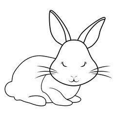 Cute rabbit icon