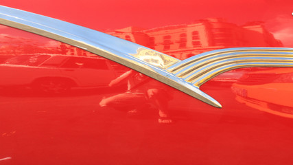 car, hood, Havana, travel, vintage