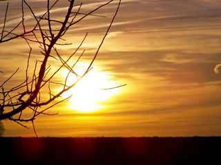 Obraz premium Sonnenuntergang