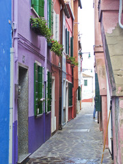 Enge Gasse in Italien