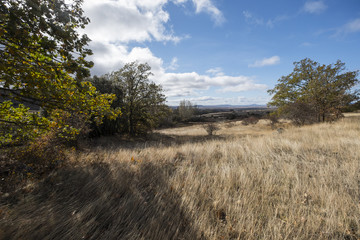Countryside landscape around the village of Castilfrio Spain