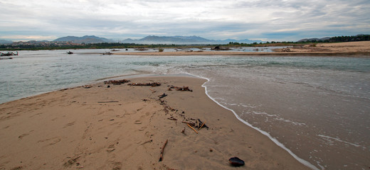 River Jetty Estuary inlet at San Jose Del Cabo in Baja California Mexico BCS