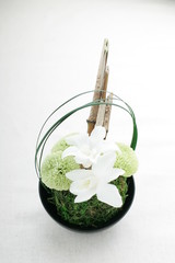 プリザーブドフラワー　和風