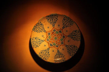 Morocco plate old