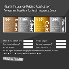 Health Insurance Pricing Application Form