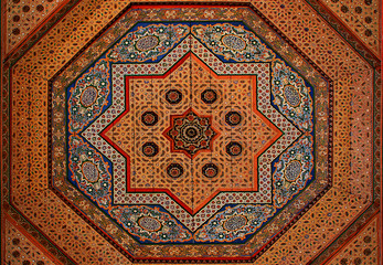 Morocco ceiling mosaic