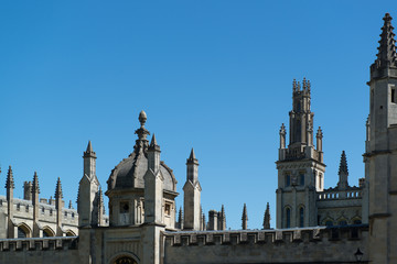 Fototapeta na wymiar Colleges und Altstadt von Oxford