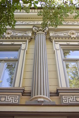 Obraz premium house of science, Kharkov, Ukraine, Myrrhbearers street