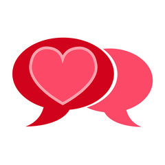 Obraz na płótnie Canvas Heart vector icon